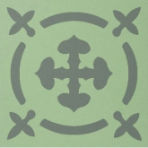 Декоративная вставка Метлахская плитка 070N008D006 ENC08 Clea 06 (PIS. VEP) 7x7