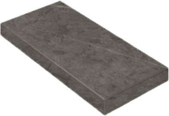 620070001169 Ступень Charme Evo Floor Project Антрачит 120 Угловая Правая Натуральная