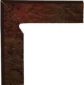 Плинтус Semir Brown Цоколь левый (B+A) 30х8,1х1,1
