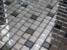 Мозаика Deco SD20-3 зеркальная на сетке (2x2) 32.8x32.8