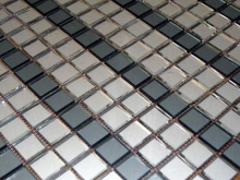 Мозаика Deco SD20-4 зеркальная на сетке (2x2) 32.8x32.8