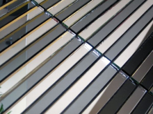 Мозаика Deco SD149 зеркальная на сетке (14.9x1) 30x28.6