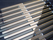 Мозаика Deco SD149-2 зеркальная на сетке (14.9x1) 33x31