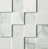 ASLC Декор Marvel Calacatta Mosaico 3D 30x30