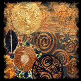 Декор Abstraction east 10x10