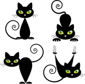 Декор Black Cat 2 10x10