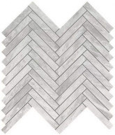 9SHB Декор Marvel Stone Bardiglio Grey Herringbone Wall 30.5x30
