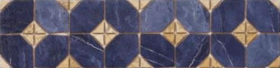 Бордюр Iliada Tira -Pr Azul 10.8x43.5