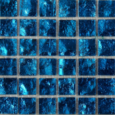 Мозаика Murano Specchio 13 Синий чип 15 30x30