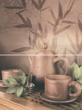 P2D175 Панно Tea ceremony Чай (из 2-х пл.) 30x40