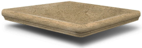 Ступень Marburg Угловая Eckflorentiner DunkelBeige 32x32