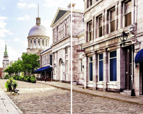 Панно Marche Street стекло из 2-х плиток