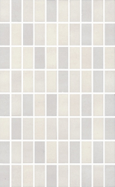 MM6282 Декор Аверно Светло-бежевый мозаичный 25x40