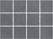 1290 Плитка Амальфи Серый темный полотно (чип) 9.9x9.9
