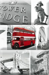 Панно Monocolor Composicion London Calling B