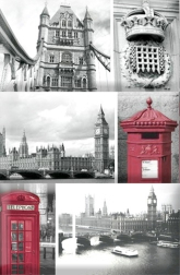 Панно Monocolor Composicion London Calling C
