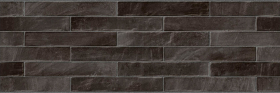 Плитка Brick Negro 75x25