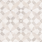 Декор Рива Бежевый с орнаментом 3Д 50x50