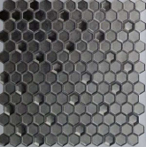 Мозаика Alchimia Argento grani hexagon 23x13x6