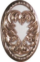 Декоративная вставка Crayon Inserto Bronze 10x14