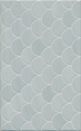 6376 Плитка Сияние Голубой структура 25x40