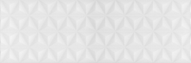 12119R Плитка Диагональ Белый структура обрезной 25x75