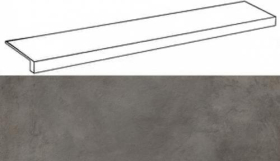 620070001285 Ступень Millennium Блэк 80 Фронтальная Натуральная 80x33