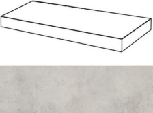 620070001288 Ступень Millennium Сильвер 80 Угловая Правая Натуральная 80x33