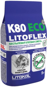 Клей на цементной основе K80 LITOFLEX ECO 5 кг