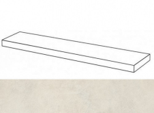 620070001271 Ступень Millennium Пьюр 120 Угловая Правая Натуральная 120x33