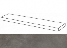 620070001275 Ступень Millennium Блэк 120 Угловая Правая Натуральная 120x33