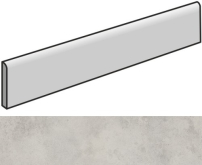 610130004070 Плинтус Millennium Сильвер 7.2x60 Натуральный и Реттифицированный Battiscopa