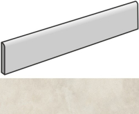 610130004205 Плинтус Millennium Пьюр Натуральный и Реттифицированный Battiscopa 80x7.2