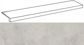 620070001268 Ступень Millennium Сильвер 120 Фронтальная Натуральная 120x33