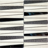 Мозаика Hi-Tech Мрамор Серый Серебро 29.8x29.8