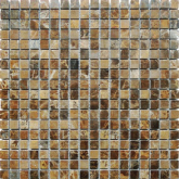 Мозаика Pietrine Emperador Dark MAT 15x15x4