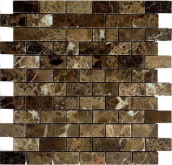 Мозаика Pietrine Emperador Dark POLx7 29.8x29.8