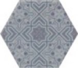 15-292-418-1913 Декор Lambeth-Sloane Hex Sloane Cement Mix Матовый