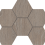 Mosaic/KW02_NR/25x28,5x10/Hexagon - фото 1