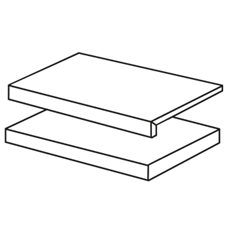 Клееные ступени из керамогранита от 13 до 20мм