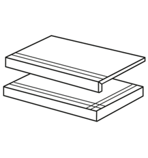 Клееные ступени от 13 до 20мм